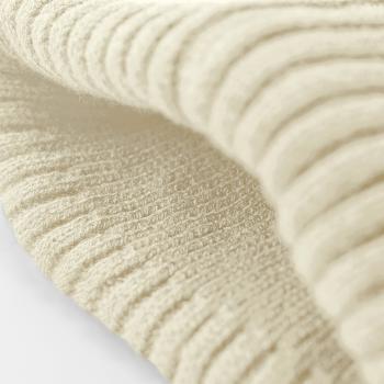 Strickmütze mit Reißverschluss-Patch - individuell bedruckt